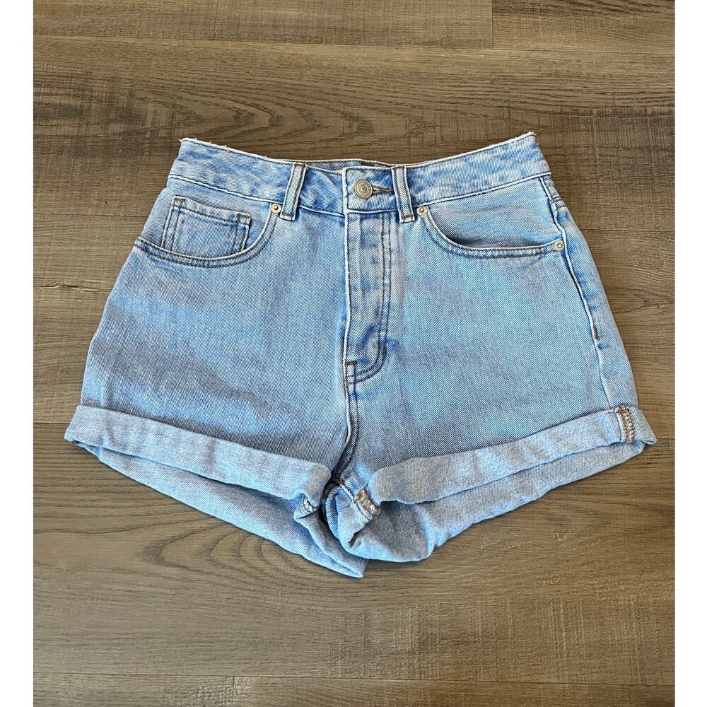 Melville Denim Cuffed Shorts